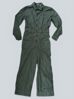 GAP Olive Green Utility Jumpsuit